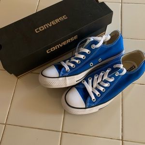 New Blue Turquoise Converse Unisex